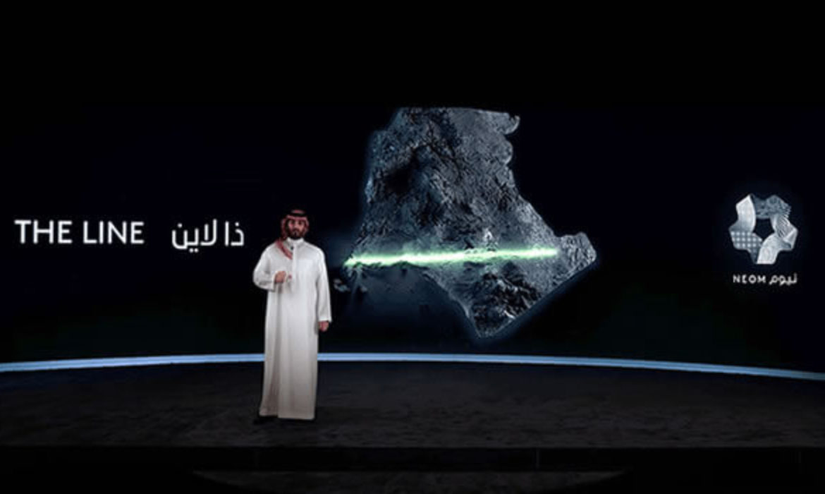 صاحب السمو الملكي الأمير محمد بن سلمان يطلق مشروع “ذا لاين”